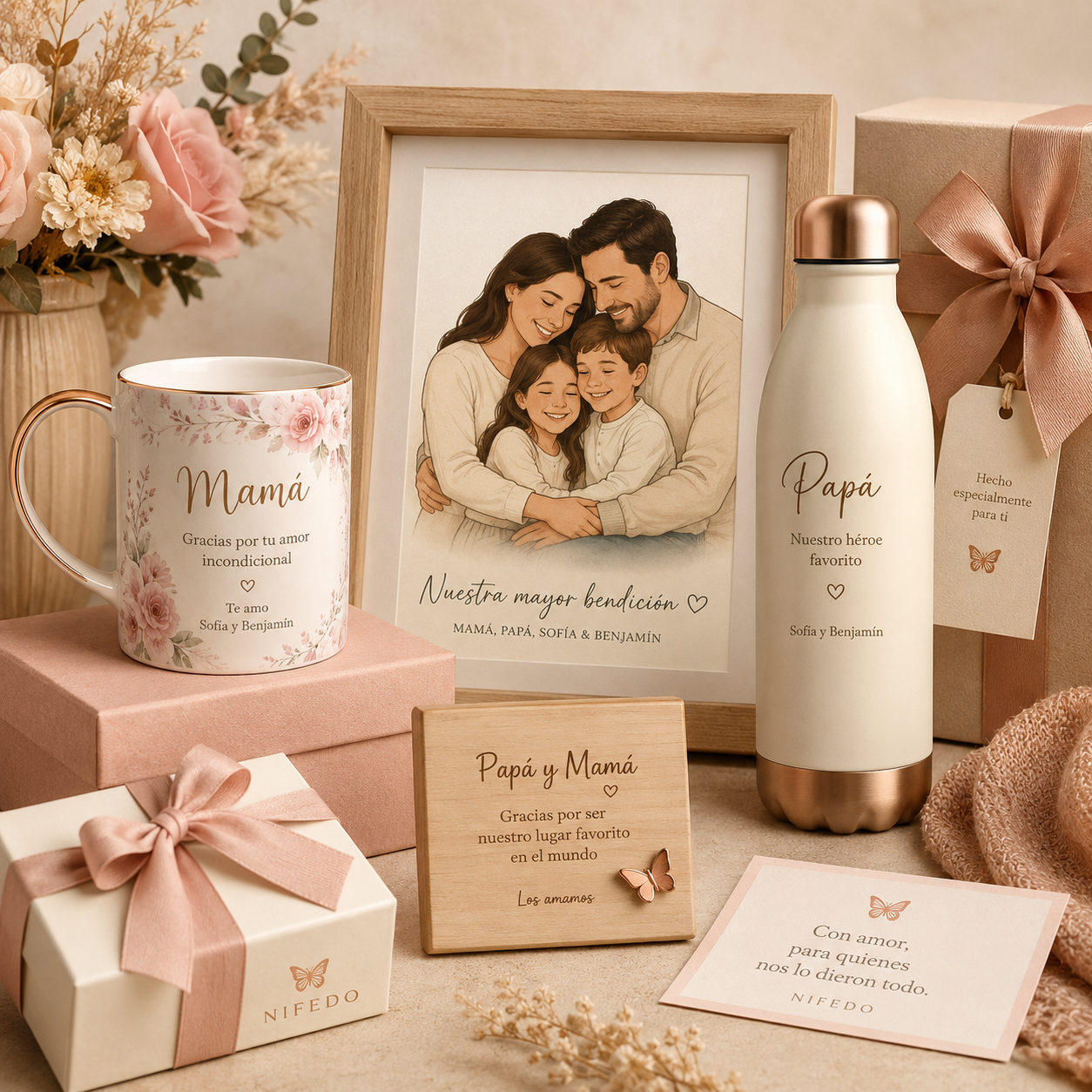 Regalos para mamá y papá