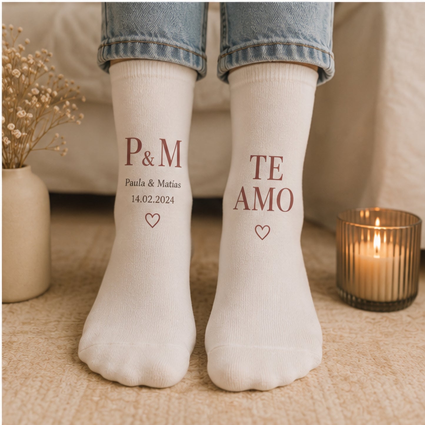 Calcetas personalizadas | Un regalo pequeño con mucha personalidad