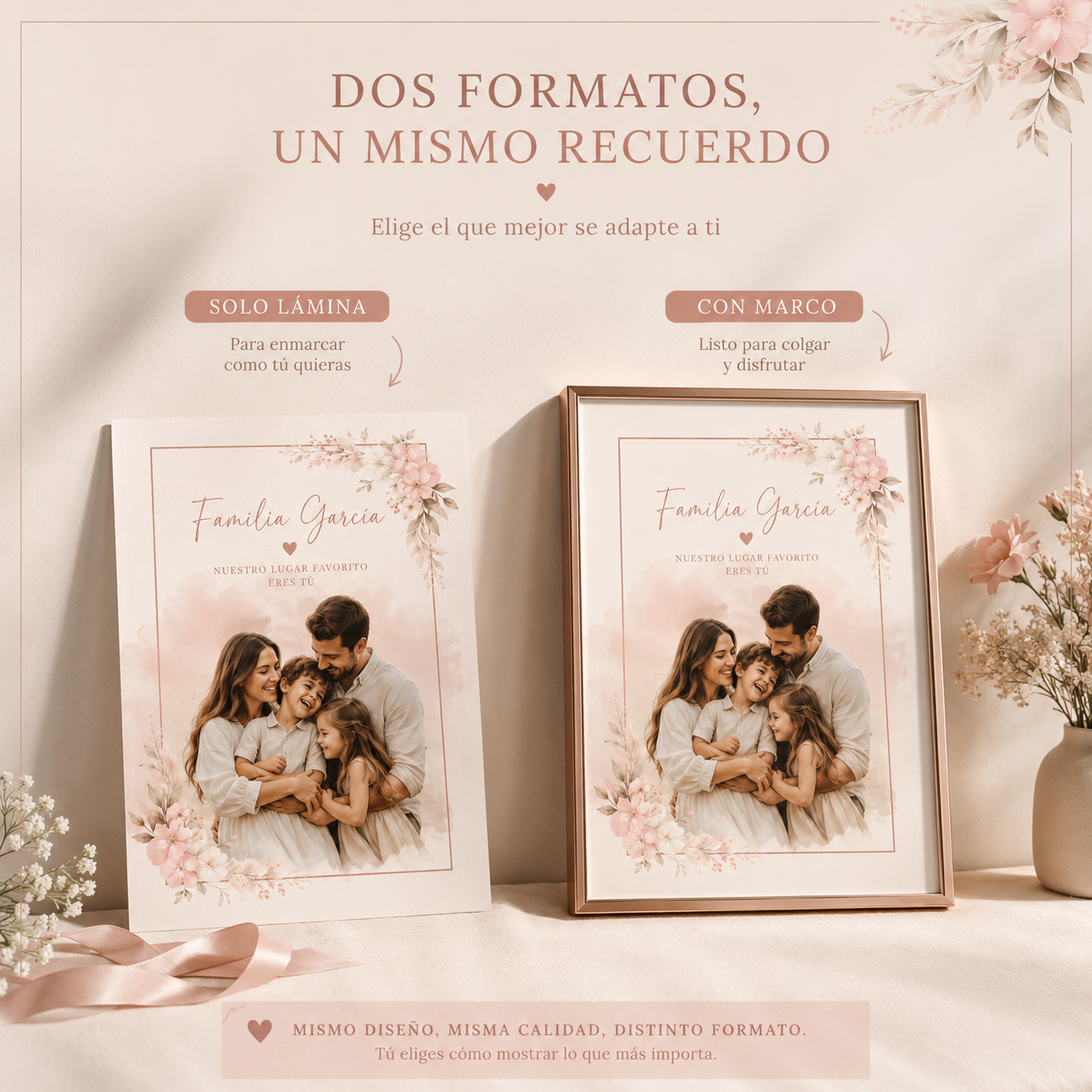 Lámina fotográfica personalizada | Convierte una imagen en un recuerdo único
