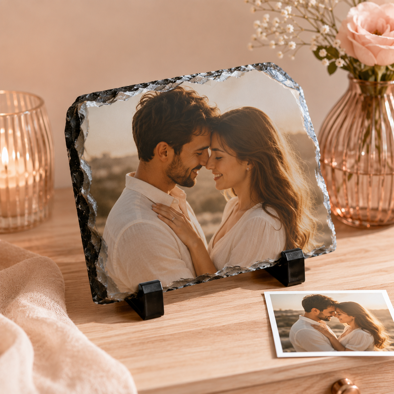 Roca personalizada con foto | Conserva un recuerdo especial