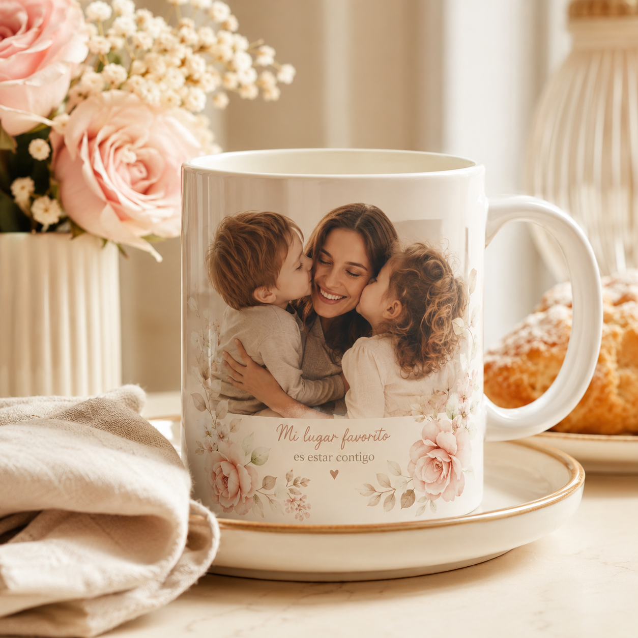 Taza personalizada con foto | Un recuerdo para empezar el día